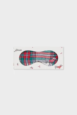 ETAM Accesorios|Antifaz estampado de algodón ROJO