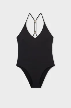 ETAM Bañadores|Bañador con detalle en la espalda NEGRO