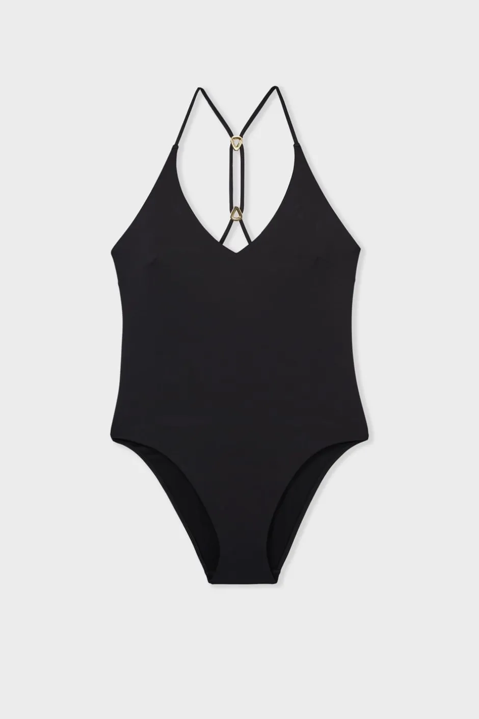 ETAM Bañadores|Bañador con detalle en la espalda NEGRO
