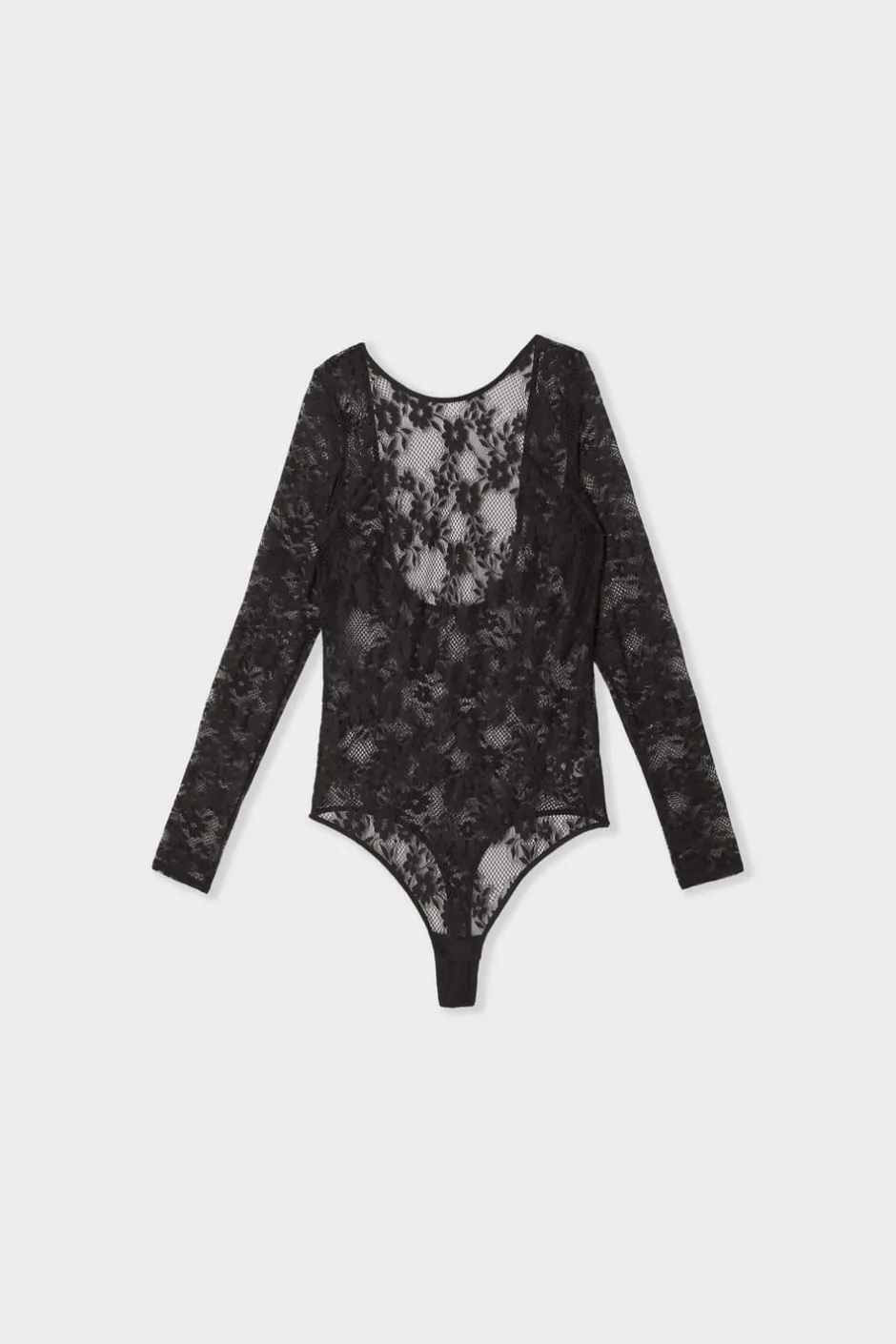 ETAM Bodys|Body de encaje NEGRO