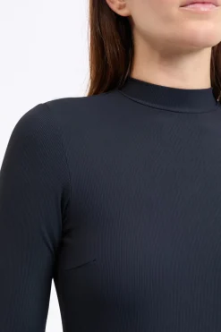 ETAM Bodys|Body de manga larga con espalda descubierta NEGRO