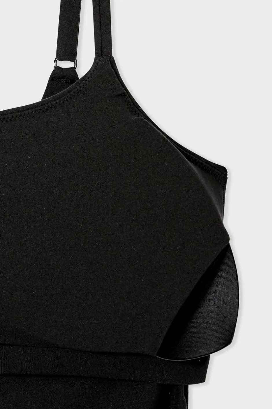 ETAM Bodys|Body de microfibra NEGRO
