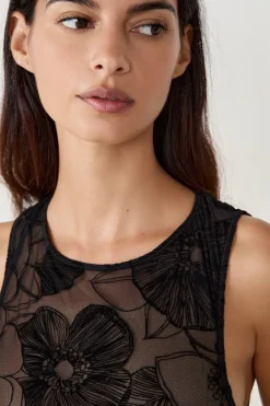 ETAM Bodys|Body sin mangas con motivos NEGRO