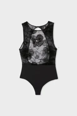 ETAM Bodys|Body sin mangas con motivos NEGRO