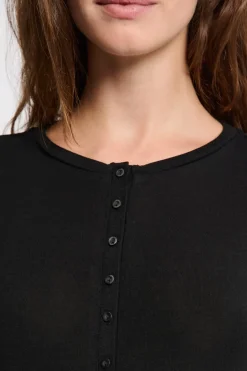 ETAM Colección Térmica|Los Pijamas Más Responsables|Body térmico con lana NEGRO