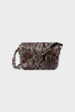 ETAM Bolsos|Bolso bandolera de cuero IMP FD TOPO