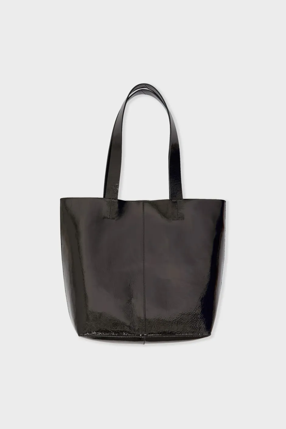 ETAM Bolsos|Bolso de mano de cuero NEGRO