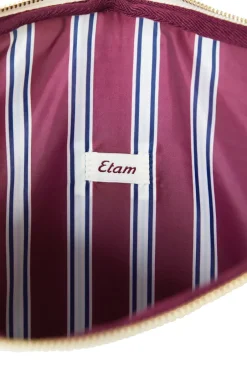 ETAM Accesorios|Bolso de mano de piel sintética ECRU