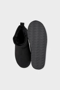 ETAM Zapatillas|Homewear|Botines forrados NEGRO
