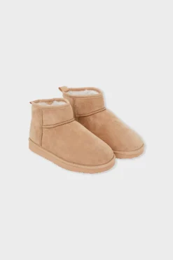 ETAM Zapatillas|Homewear|Botines forrados BEIGE