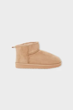 ETAM Zapatillas|Homewear|Botines forrados BEIGE