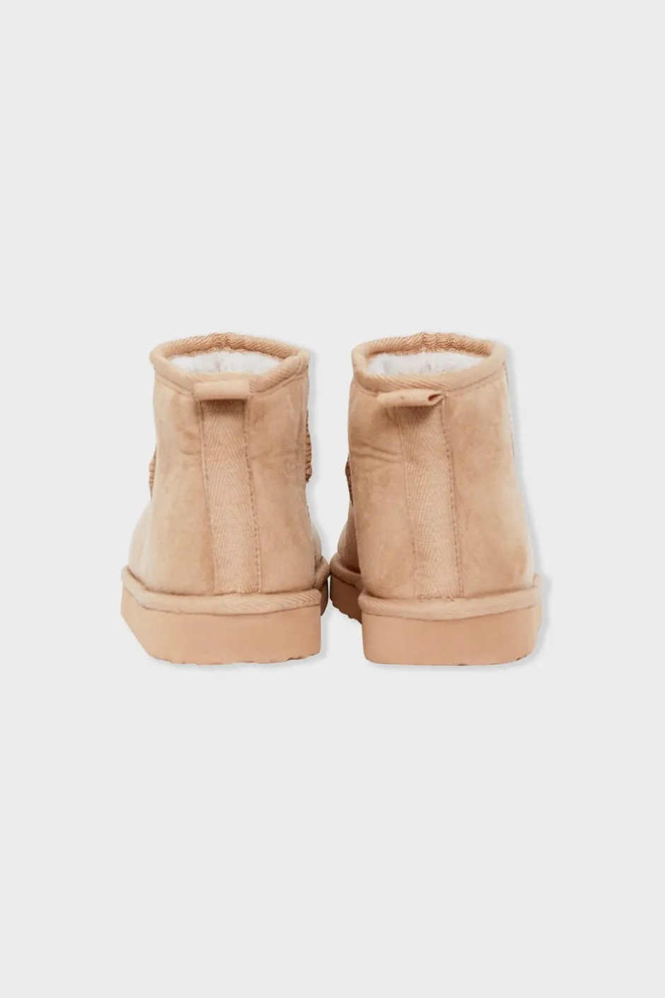 ETAM Zapatillas|Homewear|Botines forrados BEIGE