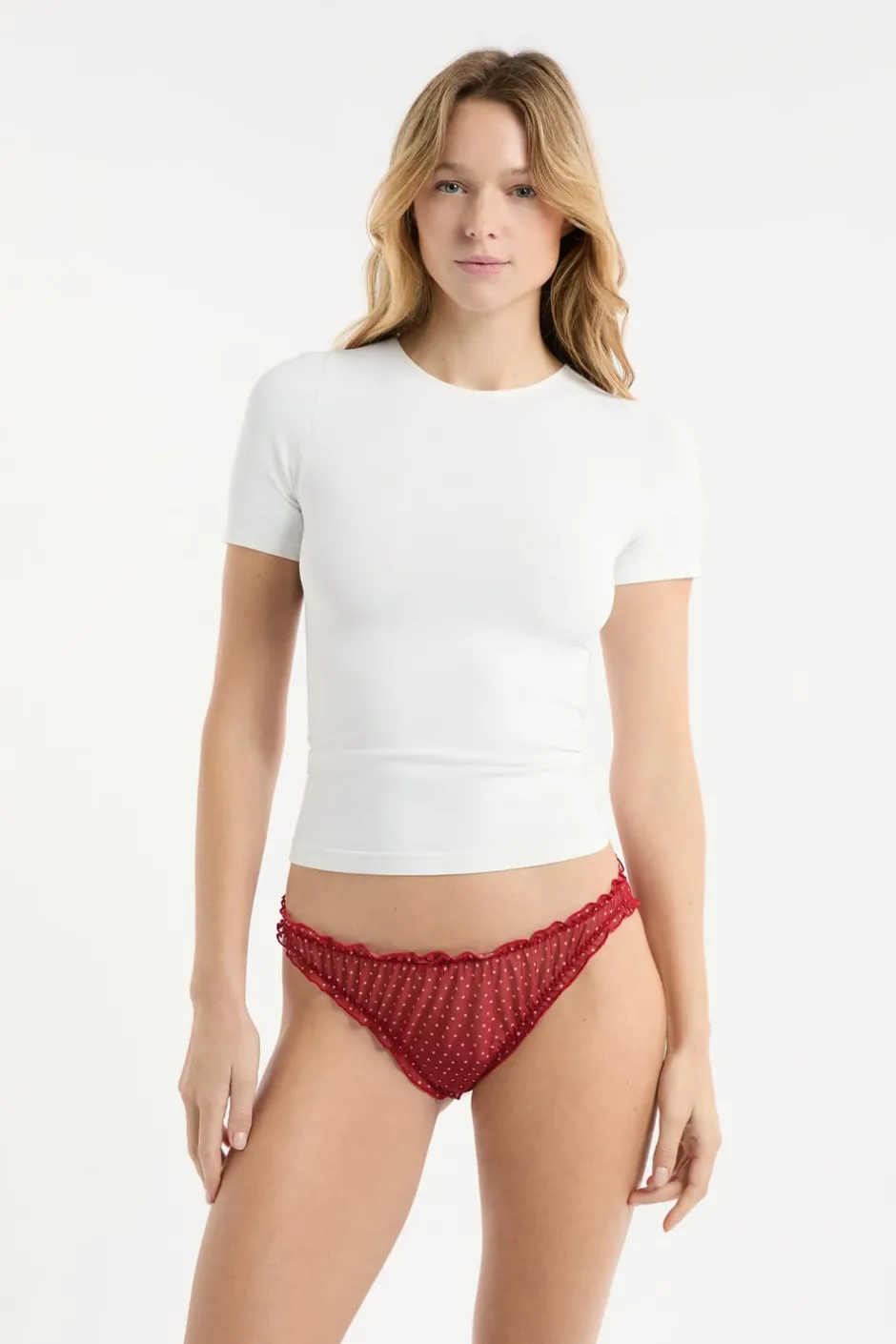 ETAM Braguita|Braguitas Party|Braga bloomer estampada ROJO
