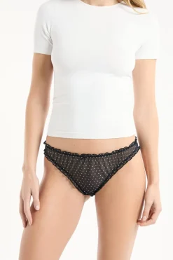 ETAM Braguita|Braguitas Party|Braga bloomer estampada IMP FD NEGRO