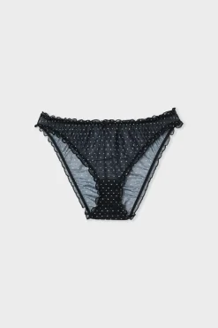 ETAM Braguita|Braguitas Party|Braga bloomer estampada IMP FD NEGRO