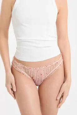ETAM Braguita|Braguitas Party|Braga con bordado BLUSH