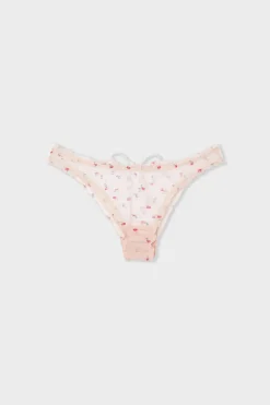 ETAM Braguita|Braguitas Party|Braga con bordado BLUSH