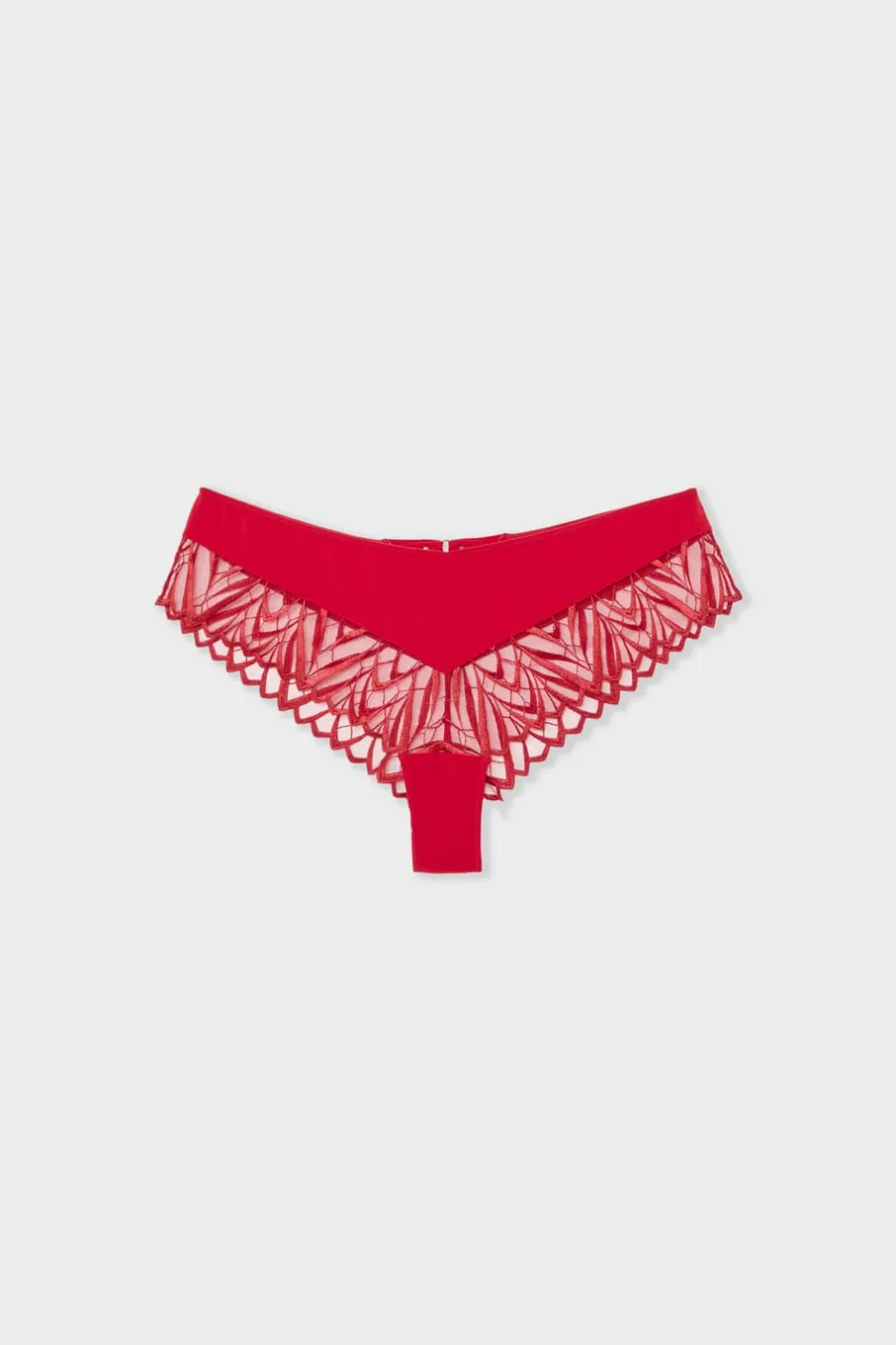 ETAM Brasileña|Braga culotte con bordado ROJO