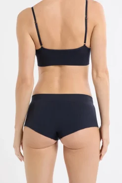 ETAM Culotte|Braga culotte de cintura alta marino