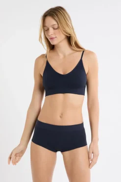 ETAM Culotte|Braga culotte de cintura alta marino