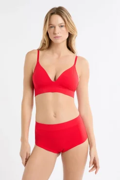 ETAM Culotte|Braga culotte de cintura alta ROJO