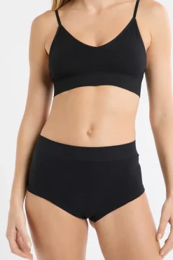 ETAM Culotte|Braga culotte de cintura alta NEGRO