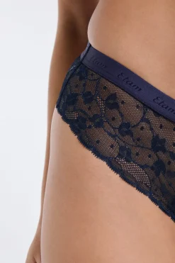 ETAM Braguitas Encaje|Culotte|Braga culotte de encaje marino