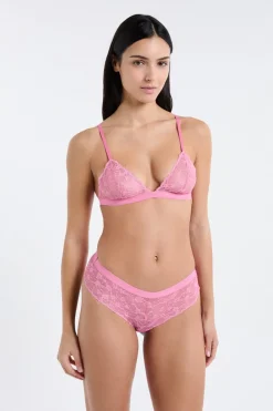 ETAM Braguitas Encaje|Culotte|Braga culotte de encaje ROSA