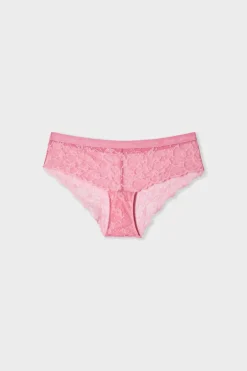ETAM Braguitas Encaje|Culotte|Braga culotte de encaje ROSA
