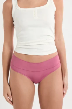 ETAM Brasileña|Braguitas Party|Braga culotte de microfibra BLUSH