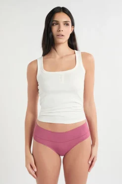 ETAM Brasileña|Braguitas Party|Braga culotte de microfibra BLUSH