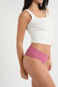 ETAM Brasileña|Braguitas Party|Braga culotte de microfibra BLUSH