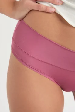 ETAM Brasileña|Braguitas Party|Braga culotte de microfibra BLUSH