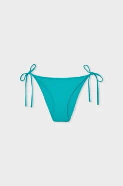 ETAM Anudadas|Bikini|Braga de bikini con lazada AZUL VERDOSO