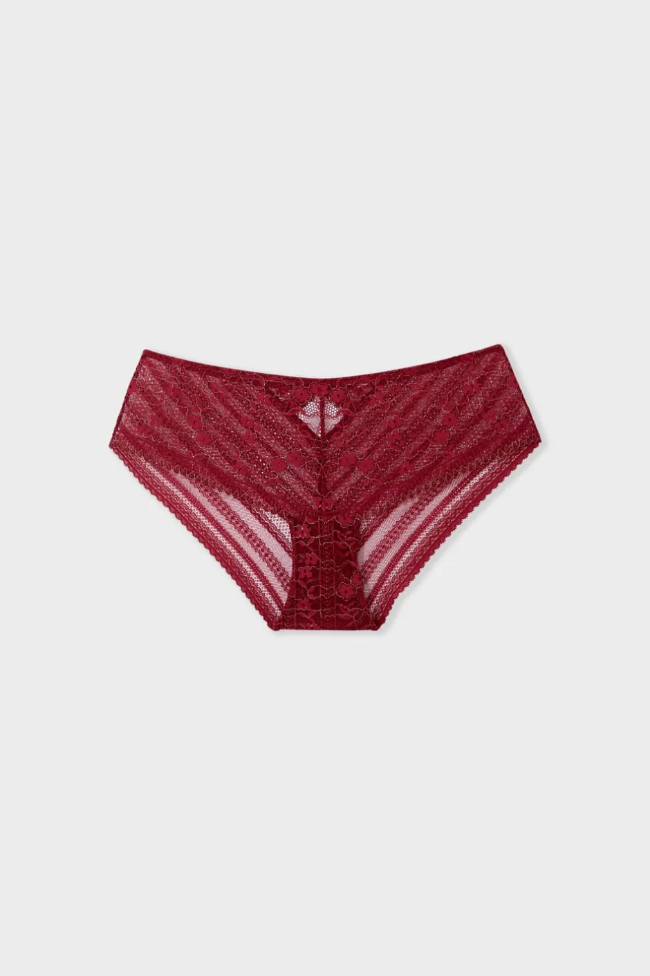 ETAM Culotte|Braguitas Encaje|Braga de encaje BURDEOS GRANATE