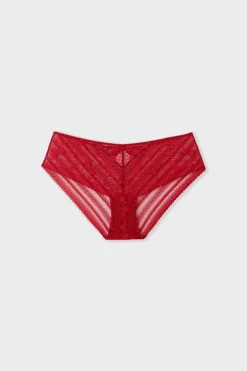 ETAM Braguitas Encaje|Culotte|Braga de encaje ROJO