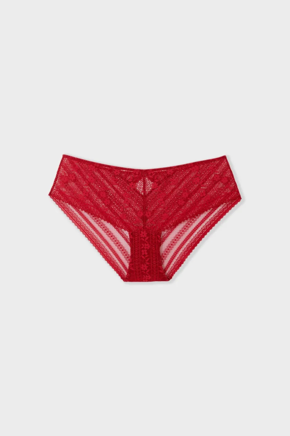 ETAM Braguitas Encaje|Culotte|Braga de encaje ROJO