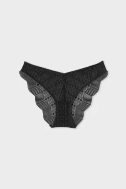 ETAM Braguitas Encaje|Braguita|Braga de encaje NEGRO