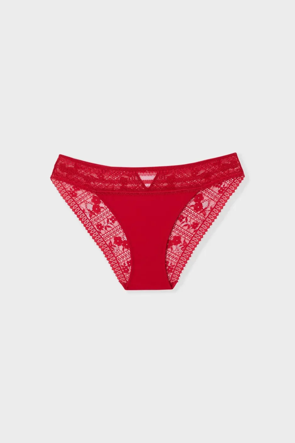 ETAM Braguitas Encaje|Braguita|Braga de encaje ROJO