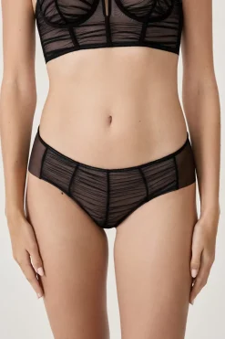 ETAM Culotte|Novedades Braguitas|Braga de tul NEGRO