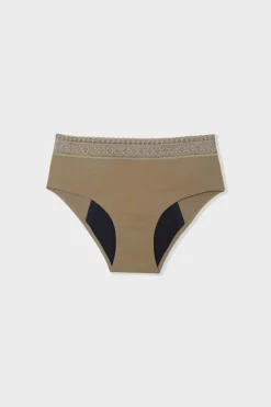 ETAM Culotte|Braga menstrual - Flujo abundante C.KAKI