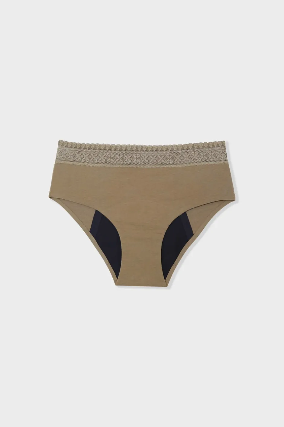 ETAM Culotte|Braga menstrual - Flujo abundante C.KAKI