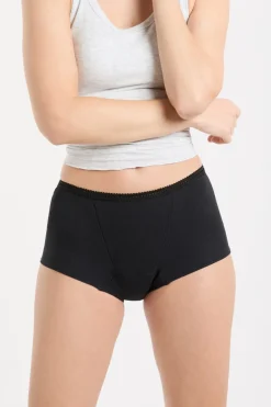 ETAM Culotte|Braguitas Menstruales|Braga menstrual - Flujo abundante NEGRO