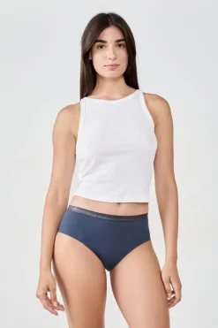 ETAM Culotte|Braguitas Menstruales|Braga menstrual - Flujo abundante AZUL MARINO