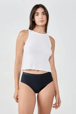 ETAM Culotte|Braguitas Menstruales|Braga menstrual - Flujo abundante NEGRO
