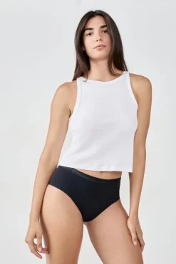 ETAM Culotte|Braguitas Menstruales|Braga menstrual - Flujo abundante NEGRO