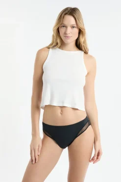 ETAM Braguita|Braguitas Menstruales|Braga menstrual - Flujo medio NEGRO