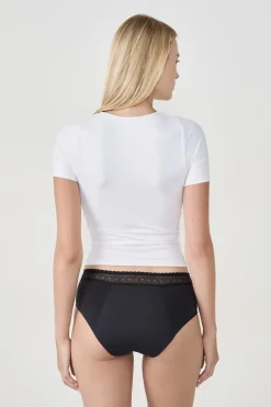 ETAM Culotte|Braguitas Menstruales|Braga menstrual de algodón - Flujo abundante NOIR