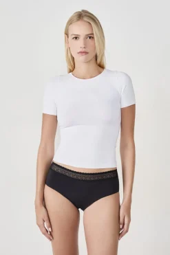 ETAM Culotte|Braguitas Menstruales|Braga menstrual de algodón - Flujo abundante NOIR
