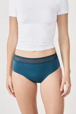 ETAM Culotte|Braguitas Menstruales|Braga menstrual de algodón - Flujo medio ENCRE